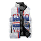 Accordion Gaita Cabo Verde Sleeveless Puffer Jacket Cape Verdean Instrument Cute Manatee