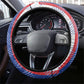 Accordion Gaita Cabo Verde Steering Wheel Cover Cape Verdean Instrument Cute Manatee