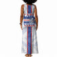 Accordion Gaita Cabo Verde Tank Maxi Dress Cape Verdean Instrument Cute Manatee