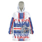 Accordion Gaita Cabo Verde Wearable Blanket Hoodie Cape Verdean Instrument Cute Manatee