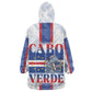Accordion Gaita Cabo Verde Wearable Blanket Hoodie Cape Verdean Instrument Cute Manatee