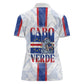 Accordion Gaita Cabo Verde Women Polo Shirt Cape Verdean Instrument Cute Manatee