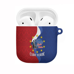 Santo Antao Cabo Verde AirPods Case Map With Me Maia Statue African Pattern