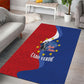 Santo Antao Cabo Verde Area Rug Map With Me Maia Statue African Pattern