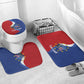 Santo Antao Cabo Verde Bathroom Set Map With Me Maia Statue African Pattern