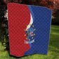 Santo Antao Cabo Verde Quilt Map With Me Maia Statue African Pattern