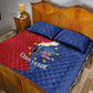 Santo Antao Cabo Verde Quilt Bed Set Map With Me Maia Statue African Pattern
