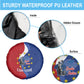 Santo Antao Cabo Verde Spare Tire Cover Map With Me Maia Statue African Pattern