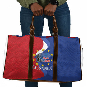 Santo Antao Cabo Verde Travel Bag Map With Me Maia Statue African Pattern