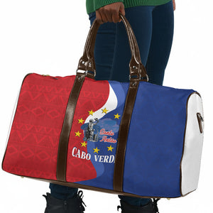 Santo Antao Cabo Verde Travel Bag Map With Me Maia Statue African Pattern