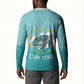 Sao Vincente Cabo Verde Button Sweatshirt Map With Sea Turtle African Pattern