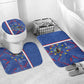 Personalized Santiago Cabo Verde Bathroom Set Map With Farol de Dona Maria Pia
