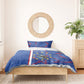 Personalized Santiago Cabo Verde Bedding Set Map With Farol de Dona Maria Pia