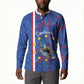 Personalized Santiago Cabo Verde Button Sweatshirt Map With Farol de Dona Maria Pia