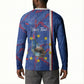 Personalized Santiago Cabo Verde Button Sweatshirt Map With Farol de Dona Maria Pia
