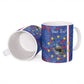 Personalized Santiago Cabo Verde Ceramic Mug Map With Farol de Dona Maria Pia