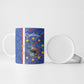 Personalized Santiago Cabo Verde Ceramic Mug Map With Farol de Dona Maria Pia
