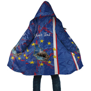Personalized Santiago Cabo Verde Cloak Map With Farol de Dona Maria Pia