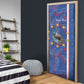 Personalized Santiago Cabo Verde Door Cover Map With Farol de Dona Maria Pia