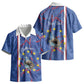 Personalized Santiago Cabo Verde Kid Hawaiian Shirt Map With Farol de Dona Maria Pia