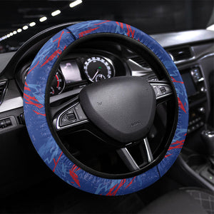 Santiago Cabo Verde Steering Wheel Cover Map With Farol de Dona Maria Pia
