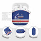 Cape Verde Football AirPods Case Come On Tubaroes Azuis Shark
