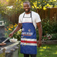 Cape Verde Football Apron Come On Tubaroes Azuis Shark