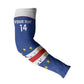 Cape Verde Football Custom Arm Sleeves Come On Tubaroes Azuis Shark