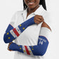 Cape Verde Football Custom Arm Sleeves Come On Tubaroes Azuis Shark