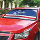 Cape Verde Football Auto Sun Shade Come On Tubaroes Azuis Shark