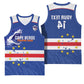 Cape Verde Football Custom Basketball Jersey Come On Tubaroes Azuis Shark - African Pride