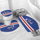 Cape Verde Football Bathroom Set Come On Tubaroes Azuis Shark