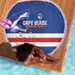 Cape Verde Football Beach Blanket Come On Tubaroes Azuis Shark - African Pride