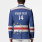Cape Verde Football Custom Blazer Come On Tubaroes Azuis Shark