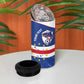Cape Verde Football Custom 4 in 1 Can Cooler Tumbler Come On Tubaroes Azuis Shark - African Pride