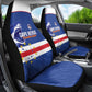 Cape Verde Football Car Seat Cover Come On Tubaroes Azuis Shark - African Pride