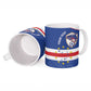 Cape Verde Football Custom Ceramic Mug Come On Tubaroes Azuis Shark