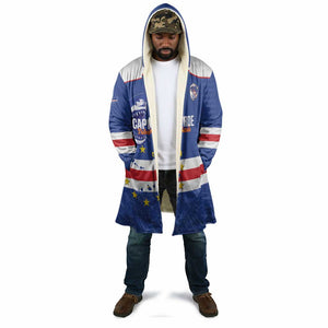 Cape Verde Football Custom Cloak Come On Tubaroes Azuis Shark