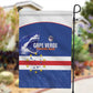 Cape Verde Football Garden Flag Come On Tubaroes Azuis Shark - African Pride