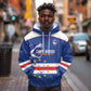 Cape Verde Football Custom Hoodie Come On Tubaroes Azuis Shark - African Pride