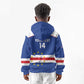 Cape Verde Football Custom Kid Hoodie Come On Tubaroes Azuis Shark - African Pride