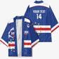 Cape Verde Football Custom Kimono Come On Tubaroes Azuis Shark