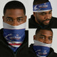 Cape Verde Football Neck Gaiter Come On Tubaroes Azuis Shark - African Pride