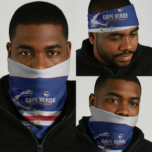 Cape Verde Football Neck Gaiter Come On Tubaroes Azuis Shark - African Pride