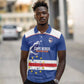 Cape Verde Football Custom Polo Shirt Come On Tubaroes Azuis Shark - African Pride