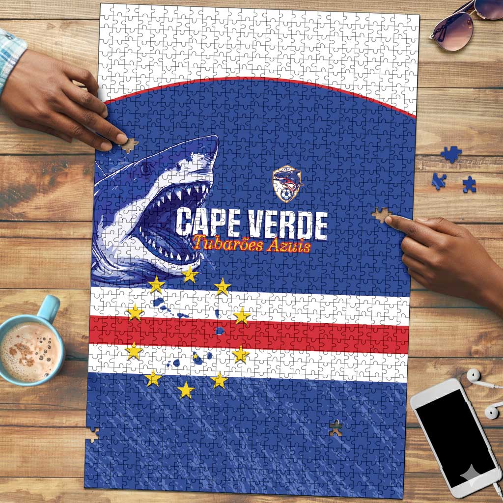 Cape Verde Football Puzzle Come On Tubaroes Azuis Shark