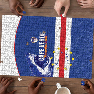 Cape Verde Football Puzzle Come On Tubaroes Azuis Shark