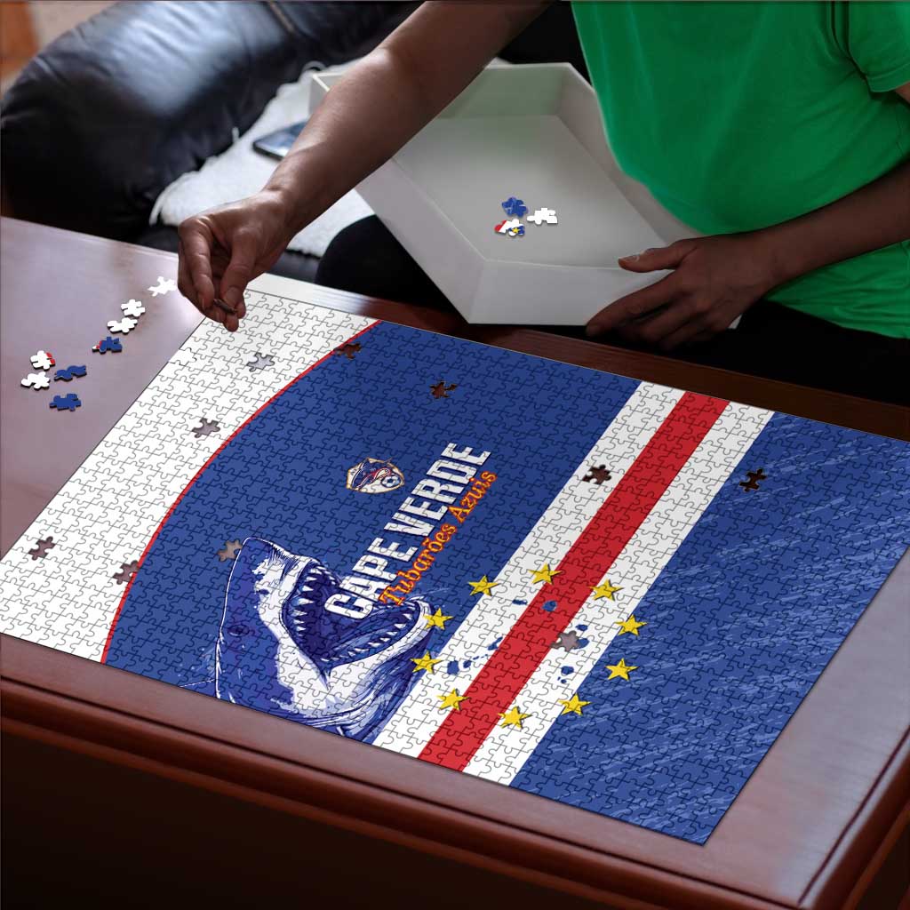 Cape Verde Football Puzzle Come On Tubaroes Azuis Shark