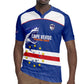 Cape Verde Football Custom Rugby Jersey Come On Tubaroes Azuis Shark - African Pride