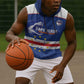 Cape Verde Football Custom Sleeveless Hoodie Come On Tubaroes Azuis Shark - African Pride